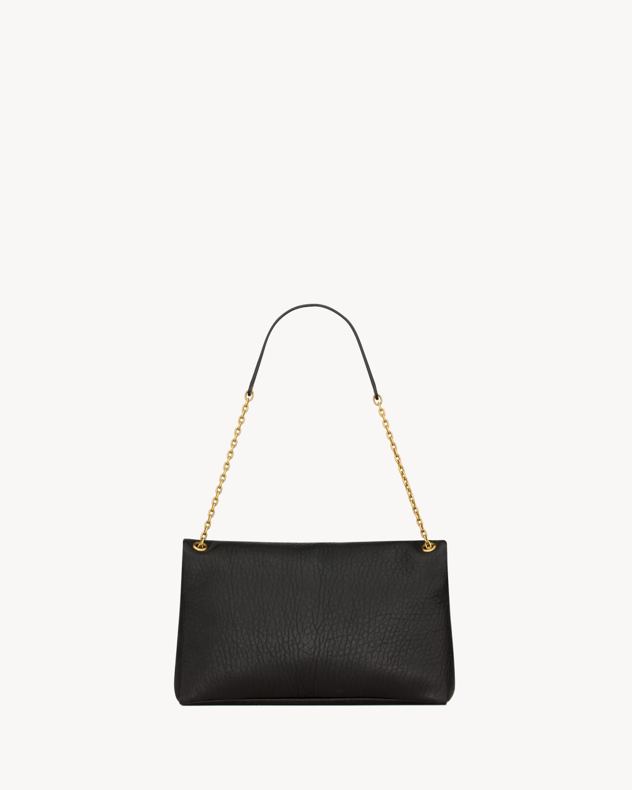 YSL CASSANDRE large pouch on chain in lambskin - Image 4